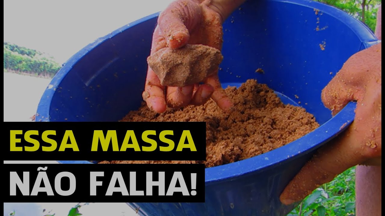 A MELHOR MASSA PARA PESCAR TILÁPIA DO MUNDO - SIMPLES E FÁCIL DE PREPARAR.