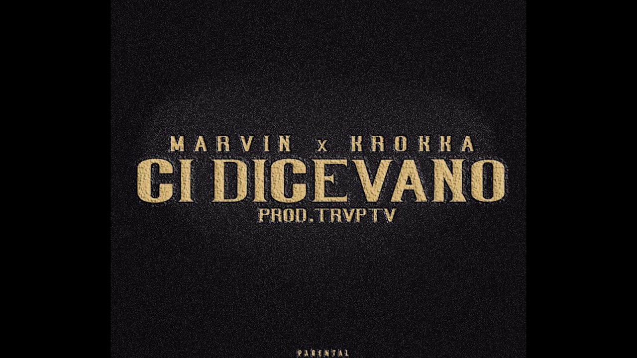 MARVIN X KROKKA- Ci dicevano (Prod.TRVPTV)