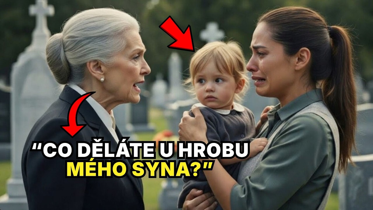 Miliardářka navštíví hrob svého syna a najde plačící dívku s dítětem...