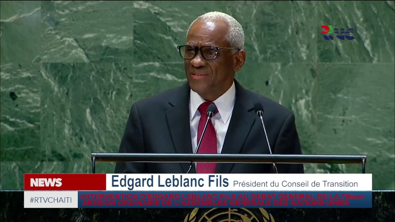 Diskou Edgard Leblanc Fils nan 79è sesyon òdinè Asanble Jeneral Nasyon Zini