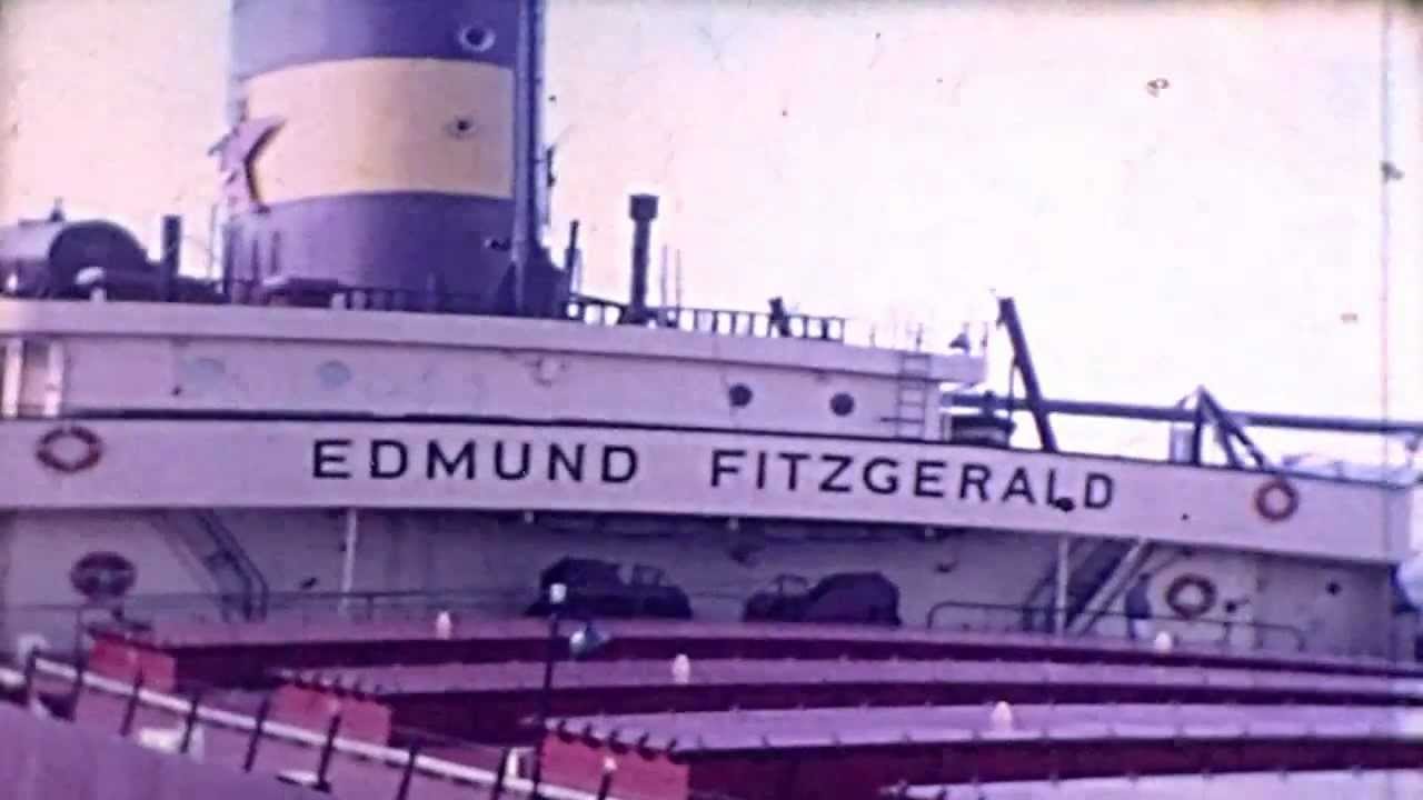 Edmund Fitzgerald and Crew - Rare Footage