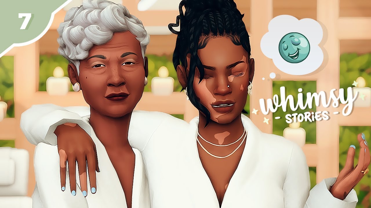 Spending quality time at the Spa! // Ep.7 // Whimsy Stories - The Sims 4