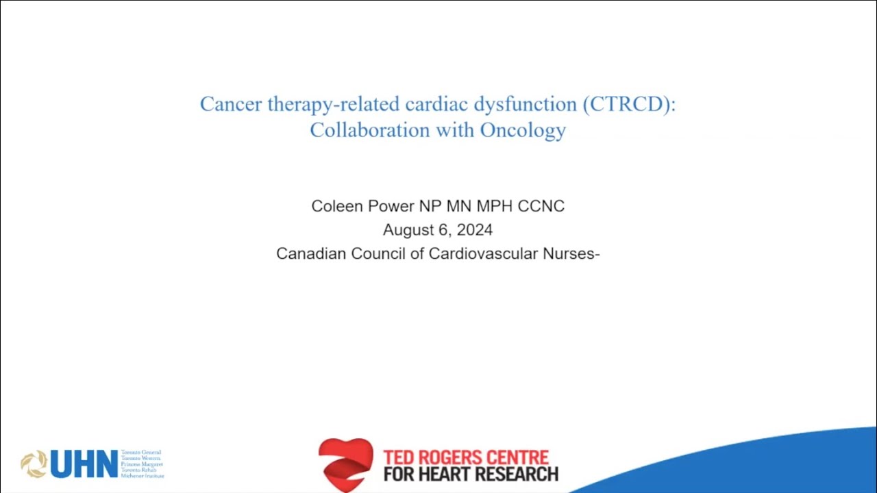 Cancer therapy-related cardiac dysfunction: Collaboration with Oncology