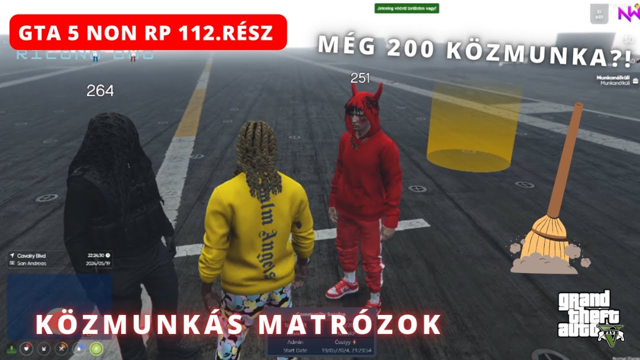 Gta 5 Non RP! 112. rész. Közmunkás matrózok a fedélzeten🚢😂