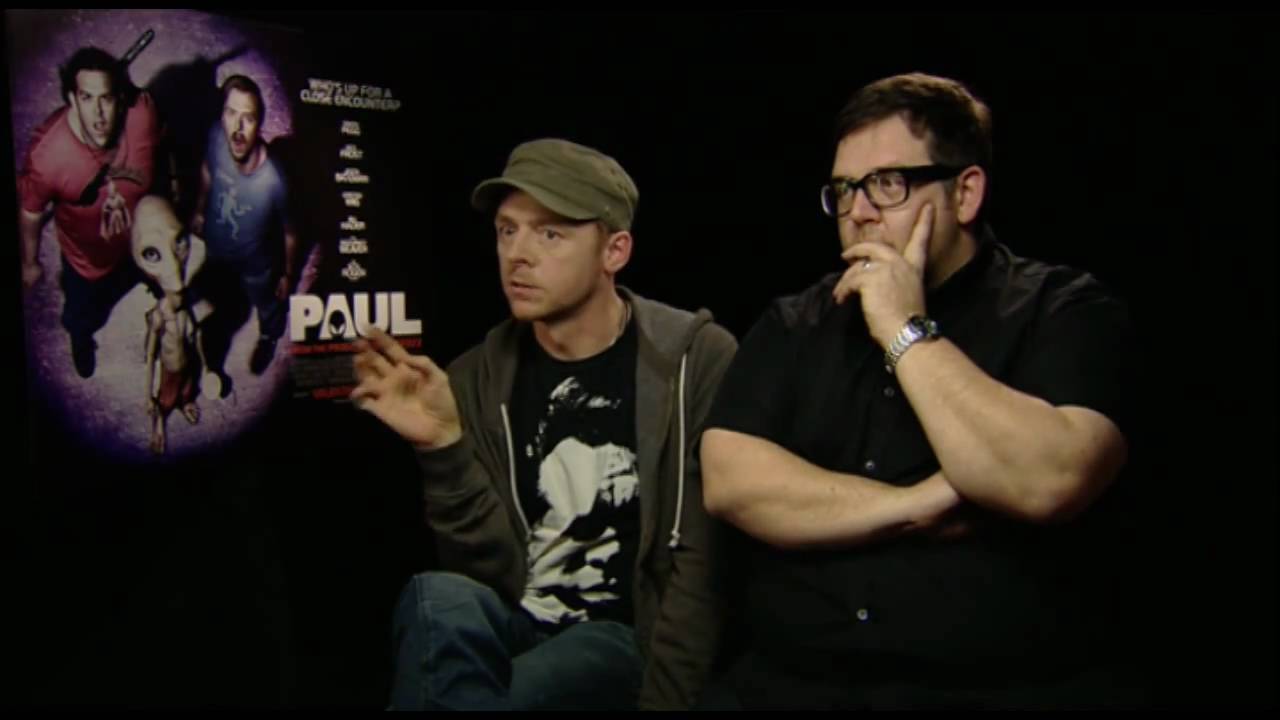 Simon Pegg & Nick Frost answer YOUR fan questions on the set of PAUL