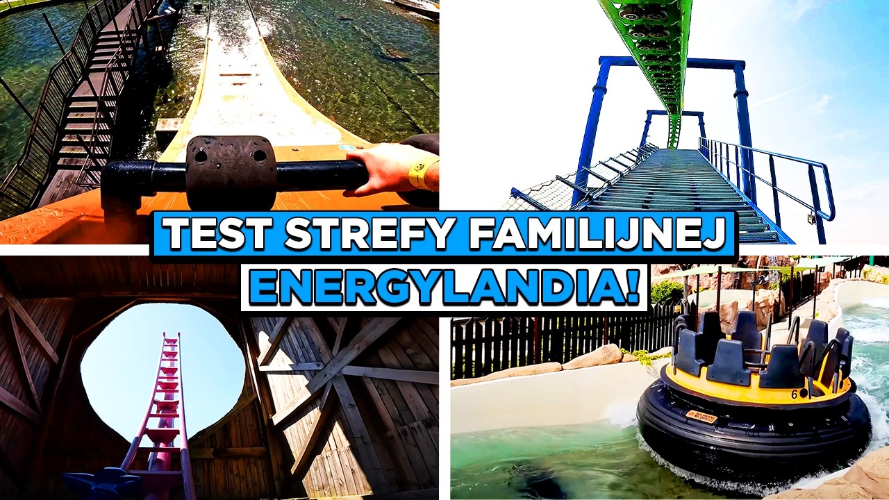Тест семейной зоны — Energylandia 2024 (4K) (RMF Dragon, Boomerang, Anaconda)