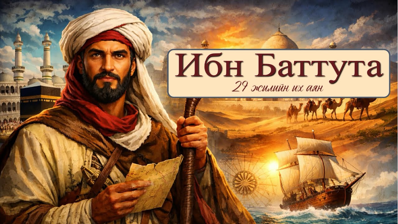Ibn Battuta: A 75,000-Mile Journey Across the Medieval World. Мөнхийн аянчин Ибн Баттута.