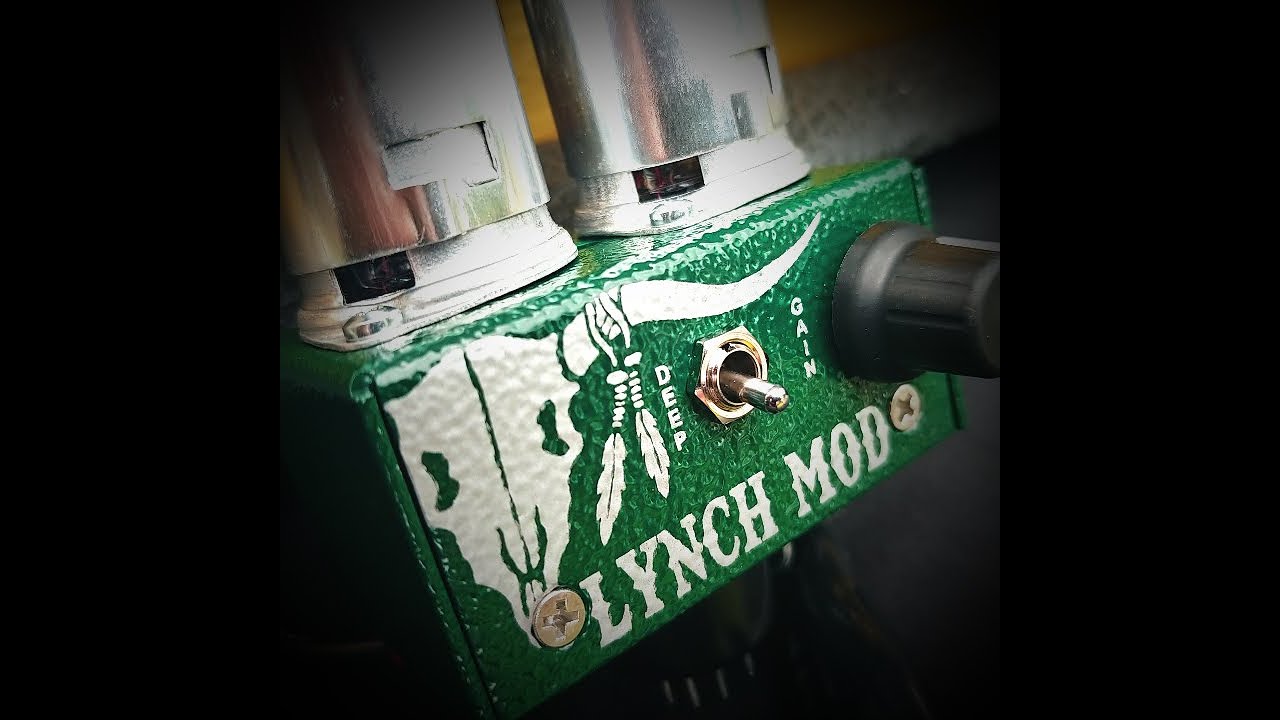 George Lynch Rhythm Guitar Demo of the Lynch Mod High Gain 100% Pure Tube Module for Marshall Amps