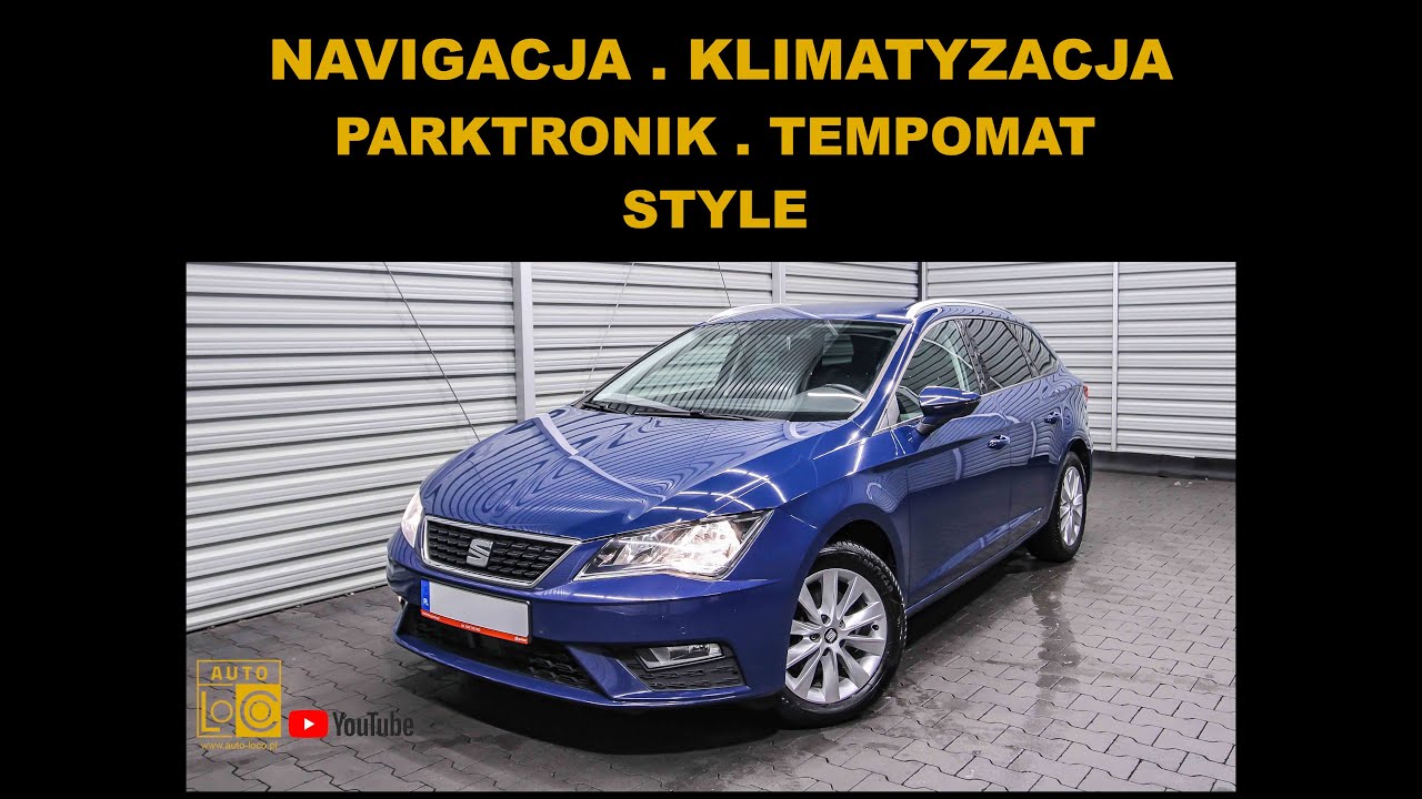 auto-leszno.otomoto.pl - Prezentacja SEAT LEON STYLE  AUTOTEST LESZNO
