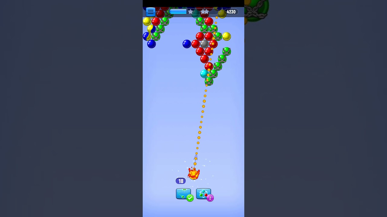 Bubble Shooter - Level 25 | Addictive Mobile Puzzle Game 