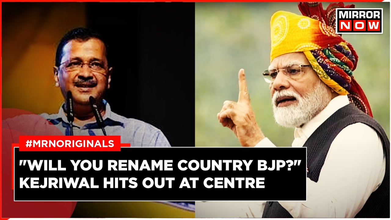 India Bharat Row | Kejriwal Leads Attack As Opposition Take On BJP Over Bharat Name | English News