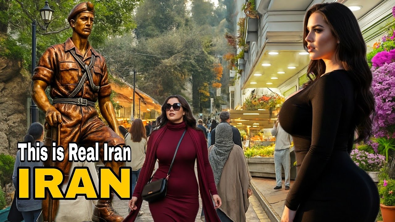 Iran Walking Tour|Iran Walking Tour Tehran Darband|Real Iran4K