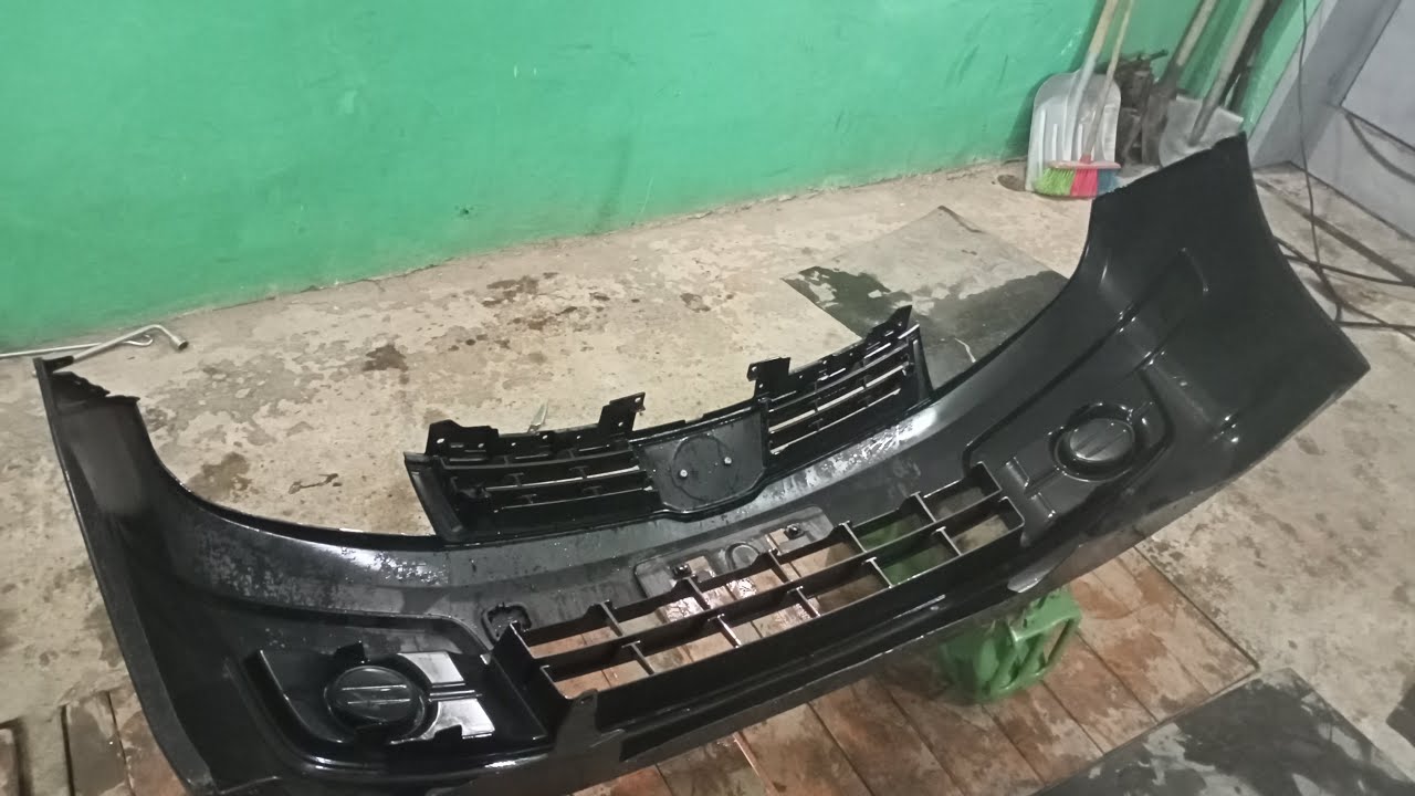 Установка в бампер ходовых огней на Nissan AD (Y12) ST-551-2008R ST-551-2008L  1 часть .