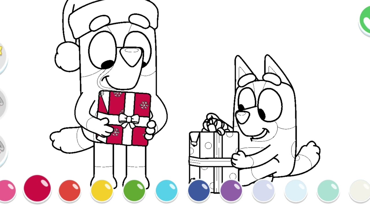 Let&rsquo;s Colour with Bluey! Fun Kids Game 🎉🖍️