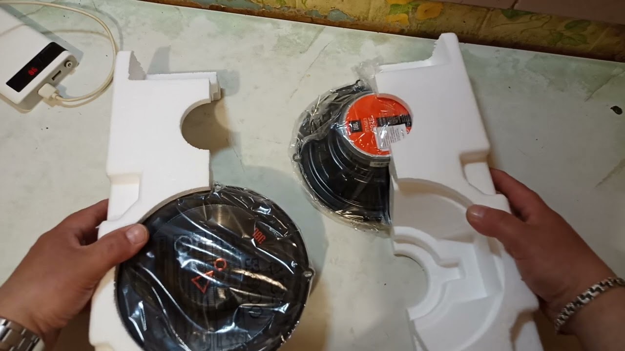 РАСПАКОВКА ДИНАМИКОВ JBL STAGE3 637F с DNS Тамбов 2024 г.