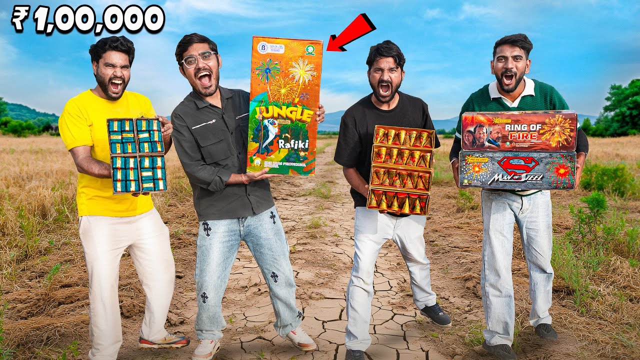 Diwali Challenge Worth ₹100000🔥| पटाखे फोड़ो और जीतो एक लाख