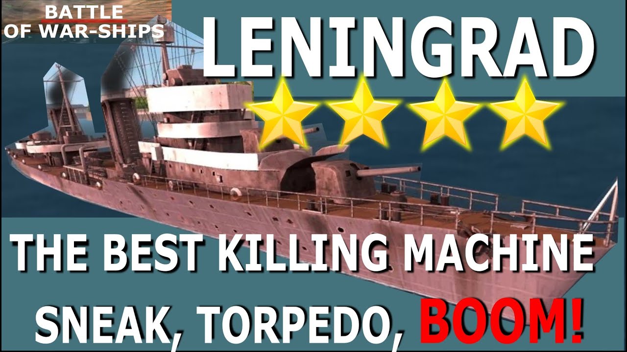 LENINGRAD - Sneak Up, Torpedo the enemy! BOOM! The Leningrad is the best killing machine!