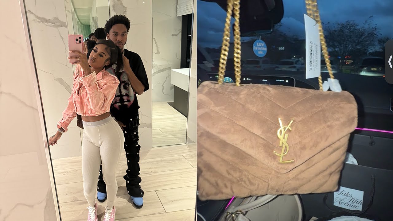 BUYING MY GIRLFRIEND A $3K YSL PURSE JUST BECAUSE ❤️
