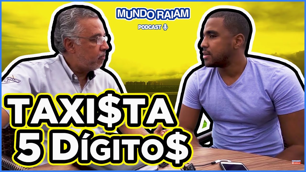 Ele faz 5 DÍGITOS sendo TAXISTA - Leão Taxista
