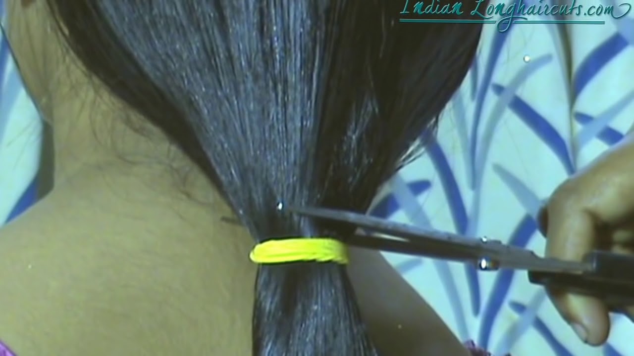 mom daughter oil haircut