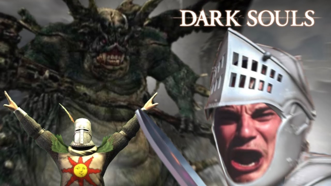 لما لاعب الدن رينق يجرب دارك سولز…|Dark Souls #1