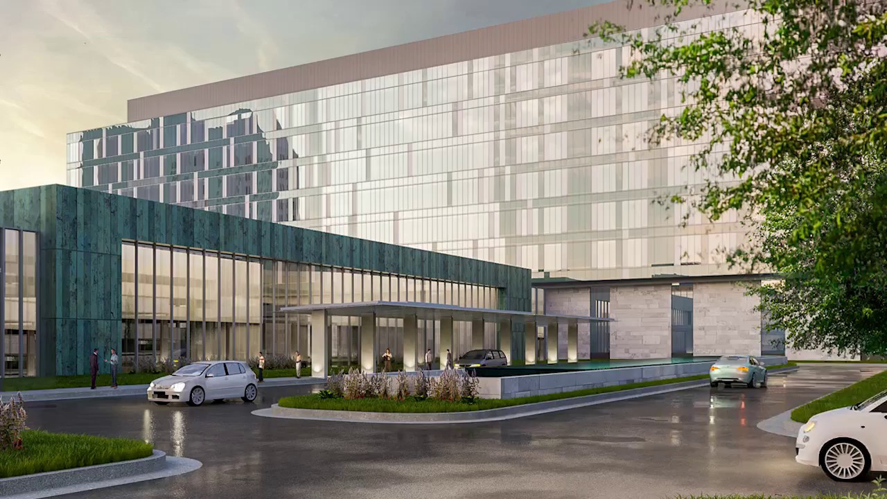 Renderings of the Replacement SSM Health Saint Louis University Hospital Coming in Fall 2020