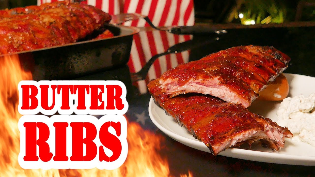 Butter Ribs - BBQ Grill Rezept Video - Die Grillshow 261