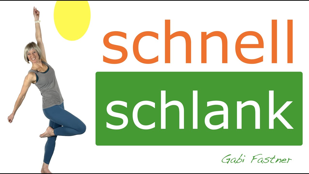 🥕schnell schlank in 30 min. | Kraftausdauer/Fatburner | ohne Ger&auml;te, im Stehen
