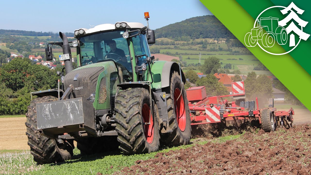 Grubbern mit Fendt 936 Vario und Horsch Terrano 6 FX