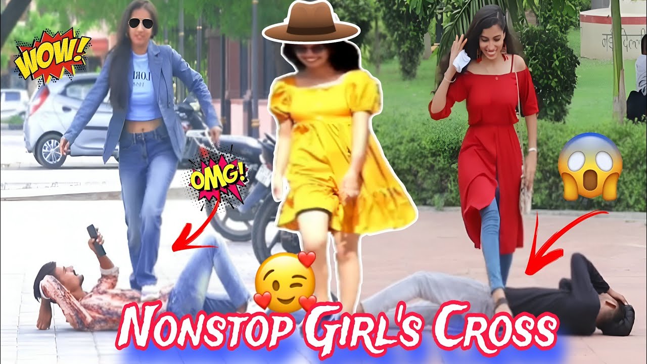 Nonstop Girl's Cross Me With Their Shoes || Ketan K Prank