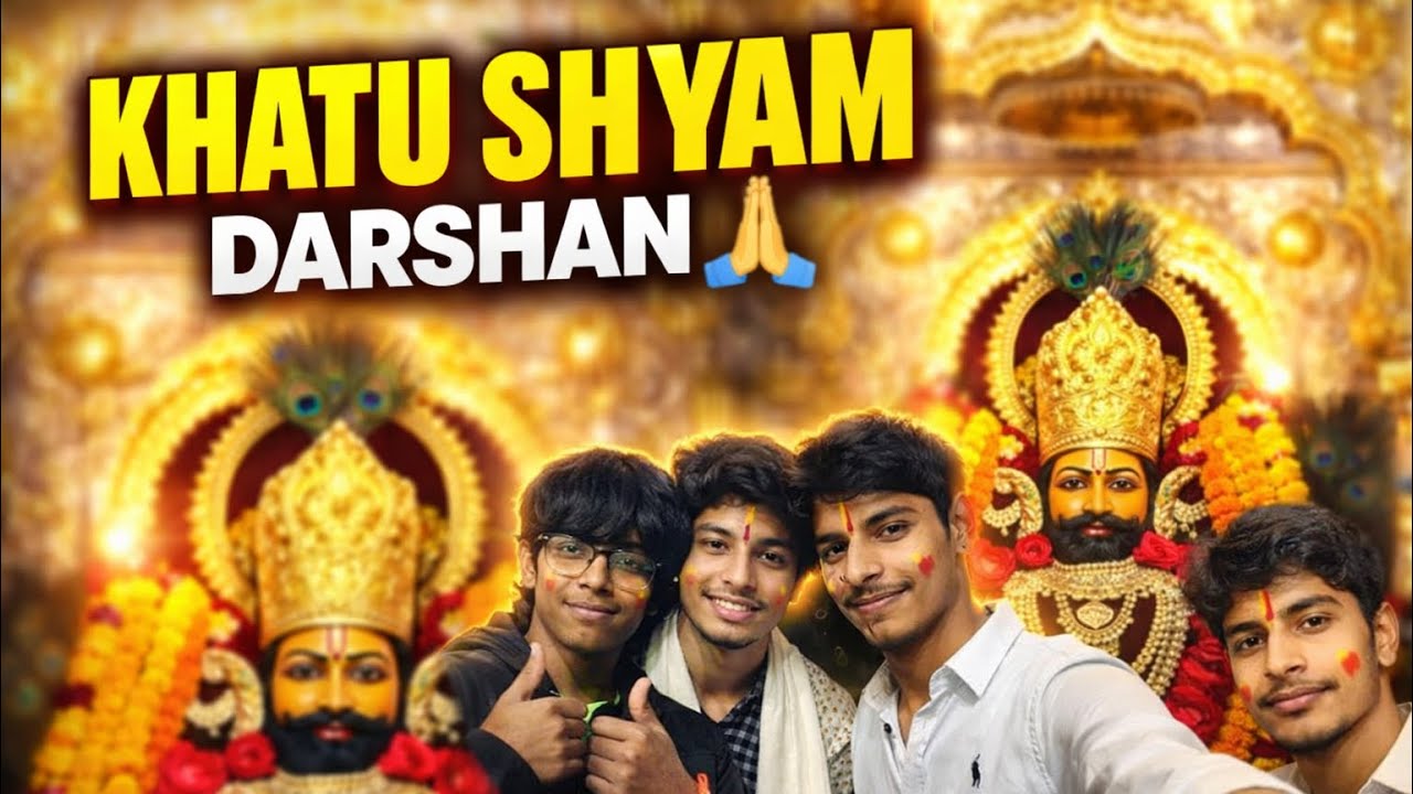 Doston Ke Saath Khatu Shyam Yatra 😍 | Full Fun & Emotional Moments 🥹
