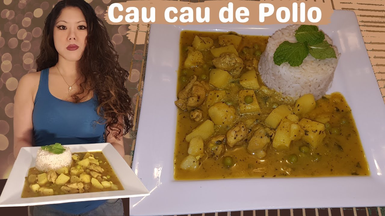 Peruvian Chicken Stew with Lime and Mint (Cau Cau de Pollo)