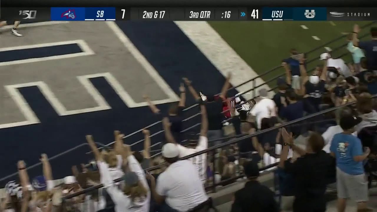 Henry Colombi's First Career Touchdown Pass