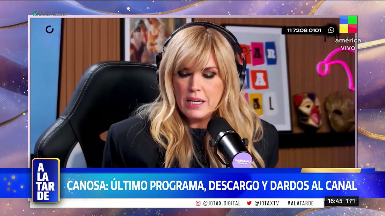 🔥 VIVIANA CANOSA: ÚLTIMO PROGRAMA, DESCARGO Y DARDOS AL CANAL
