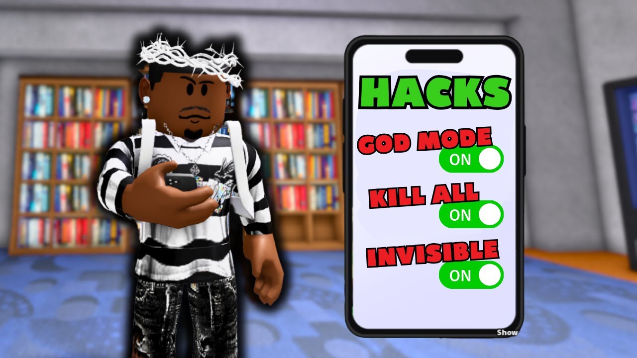 Использование НЕЗАКОННЫХ ЧИТОВ Roblox в драке в школе!