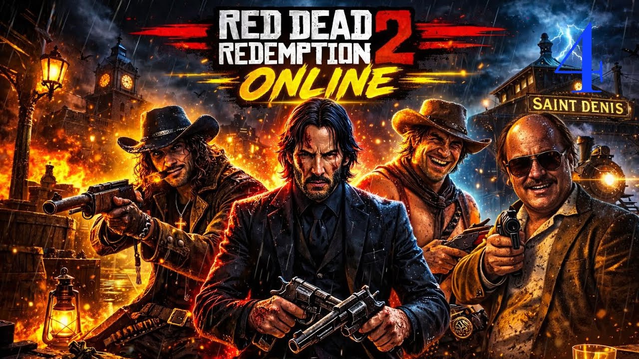 ¡🏴‍☠️MARATÓN DE Red Dead Redemption 2 Online🏴‍☠️! La Agencia día 4 T4