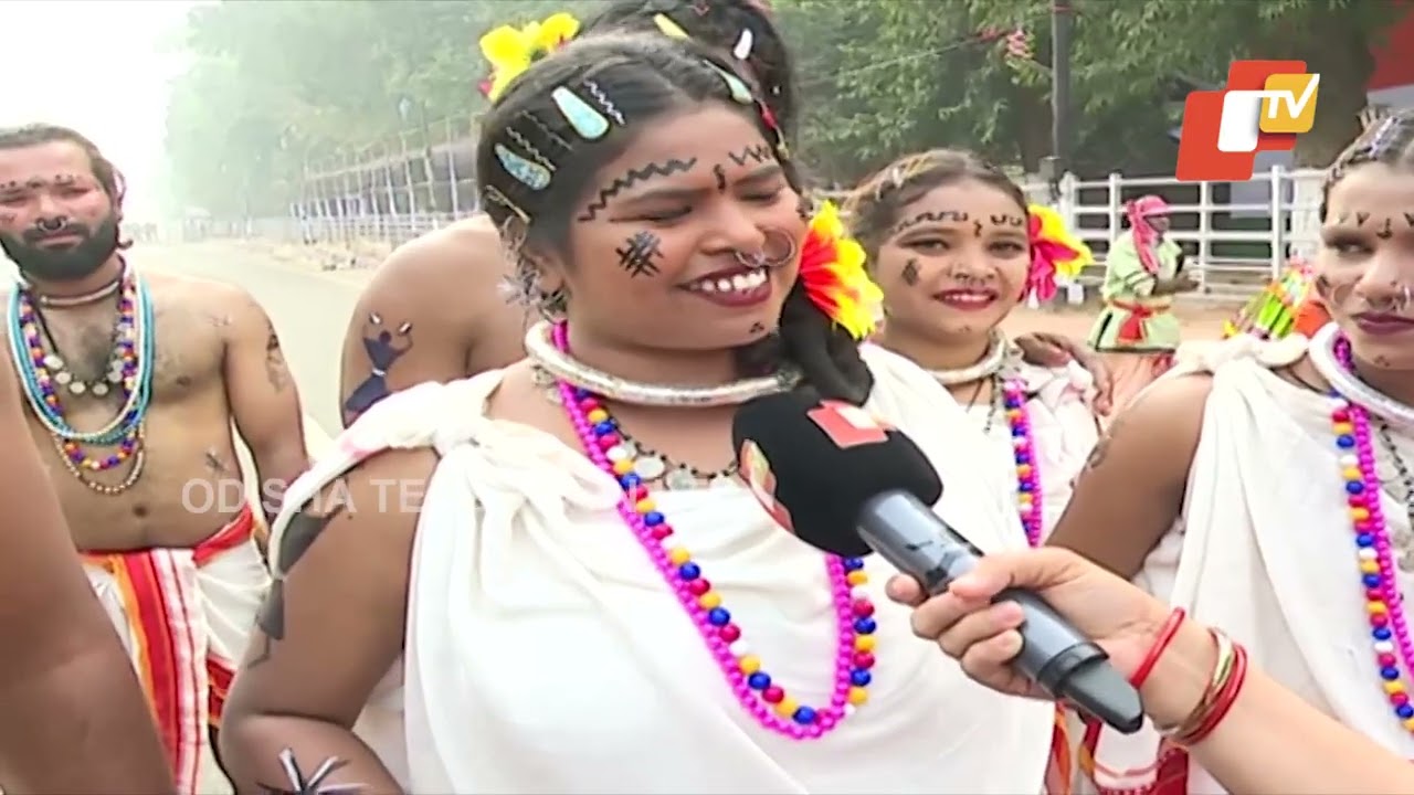 Rayagada Artists Perform Dhemsa Dance Ahead of Republic Day Celebrations in Bhubaneswar