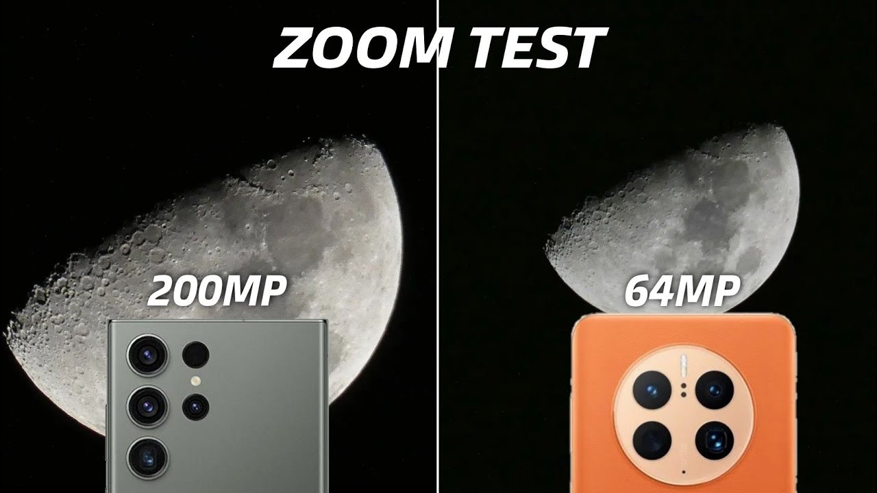 Samsung Galaxy S23 Ultra vs Huawei Mate 50 Pro Zoom Test