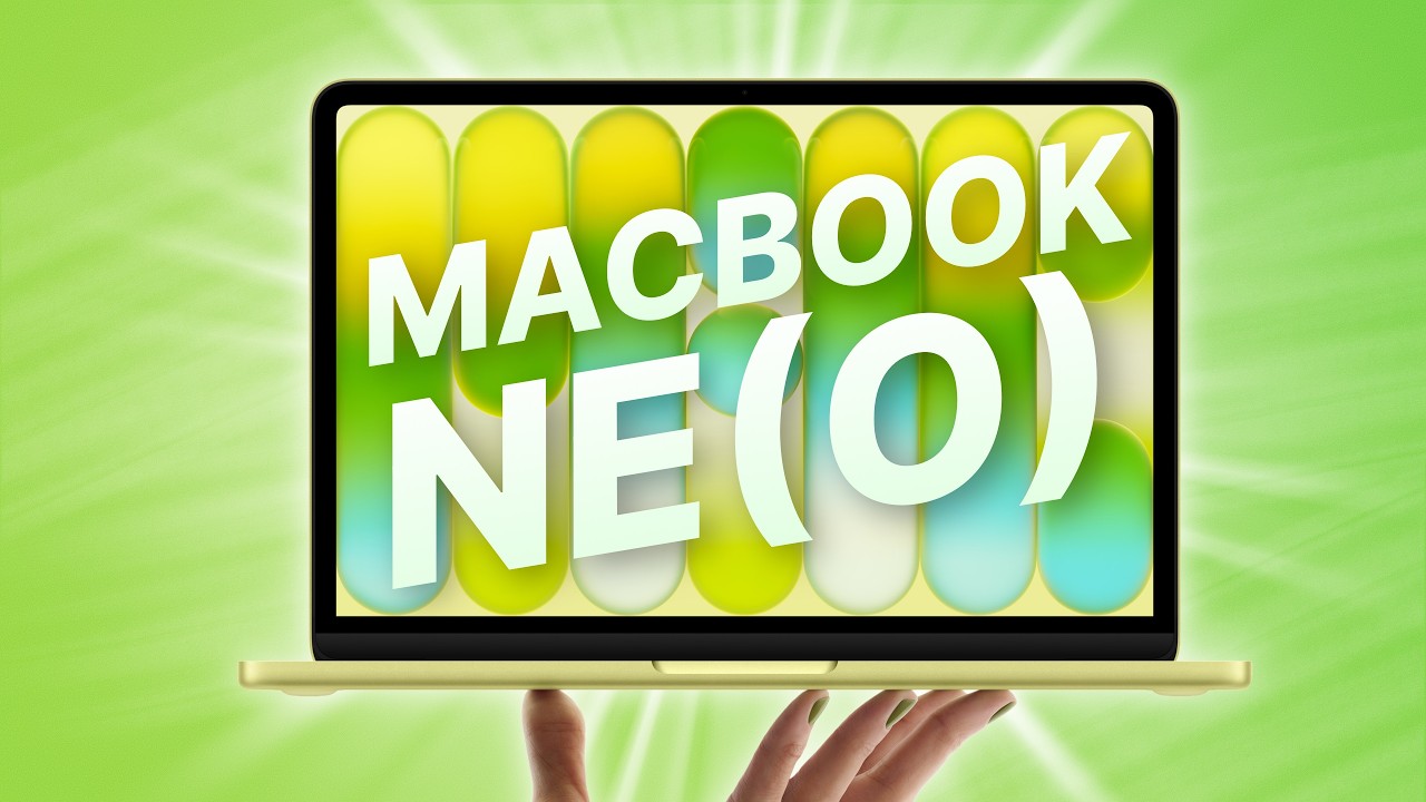 Proč (ne)koupit nový Apple MacBook Neo (Alisczech vol. 1269)