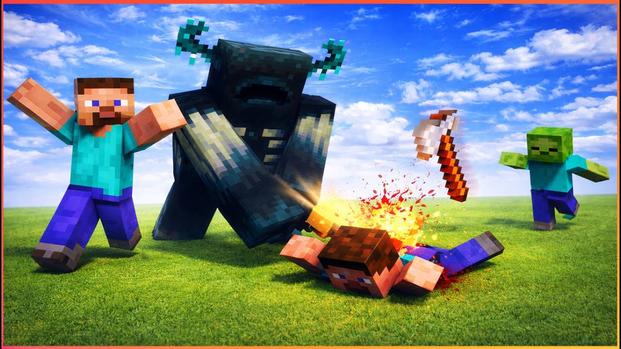 Steve vs Zumbi e Warden 💥 | Teardown Minecraft