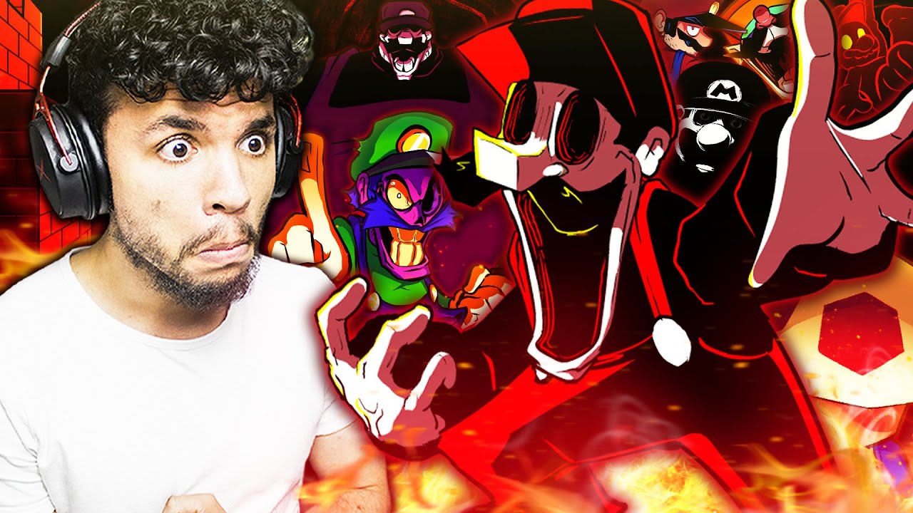 MAMAMIA ! MARIO est DEVENU un DIABLE !? Friday Night Funkin' Sunday Night Plumbin' WEEKS + GAME OVER