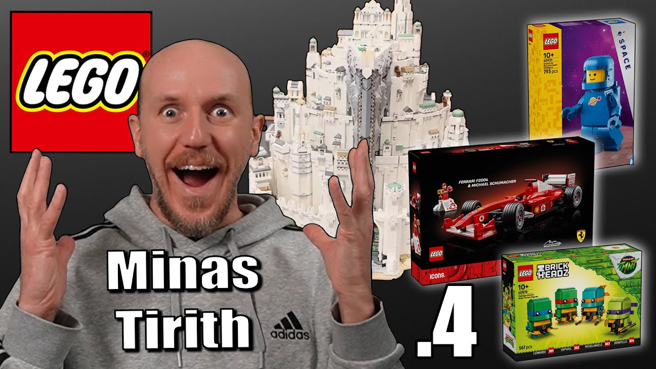 LEGO Minas Tirith mega LEAK, F2004 Schumacher e tanto altro! News 02/02/2026