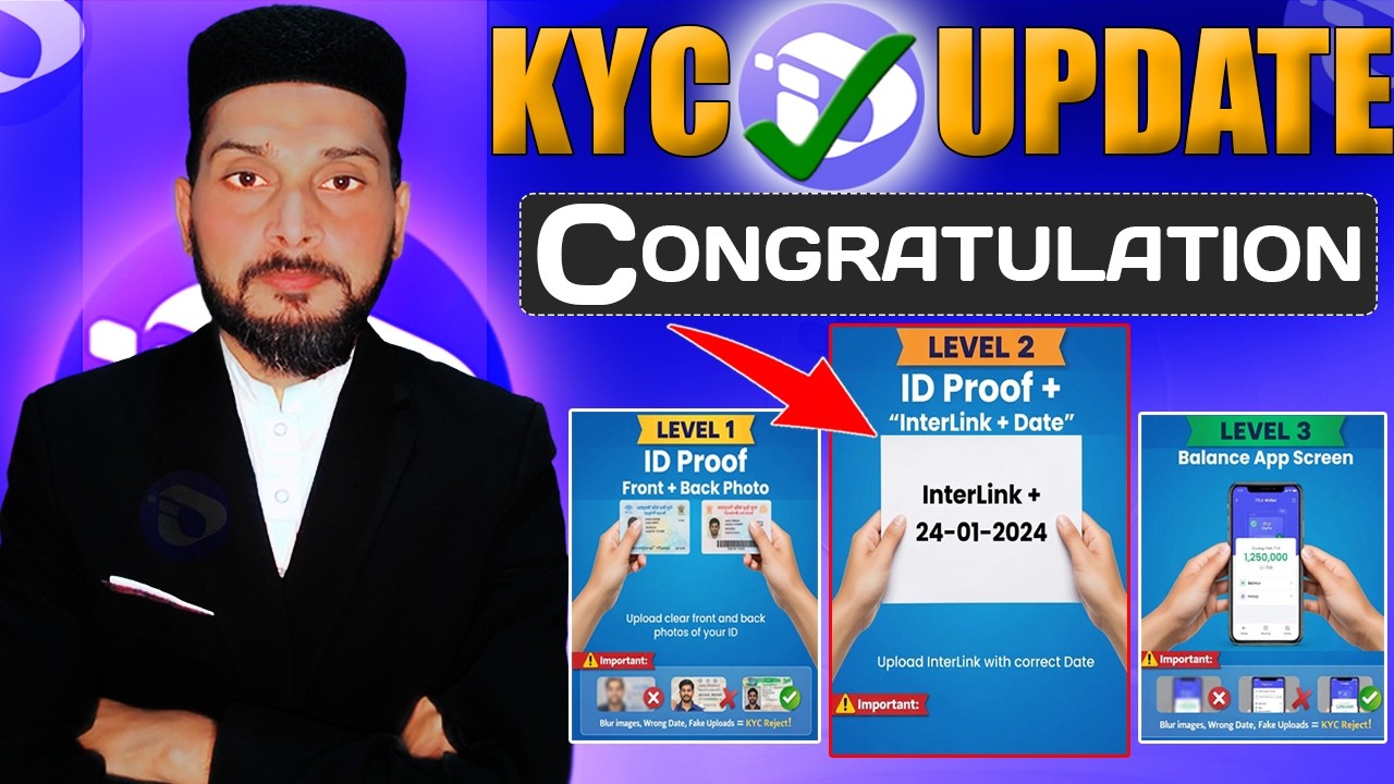 How to Submit KYC in Interlink Network? | Step by Step Guides | Last Step Before Verifications!