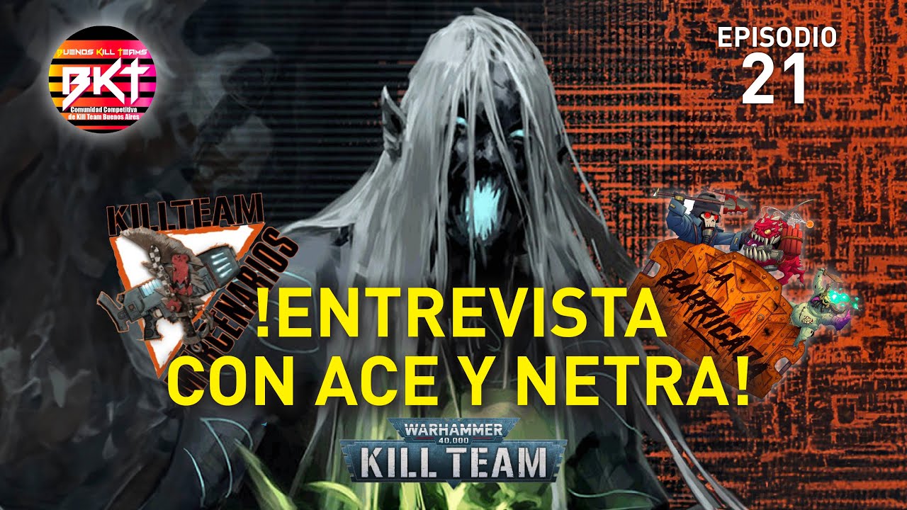 Entrevista con ACE y NETRA después del Mundial de Kill Team!