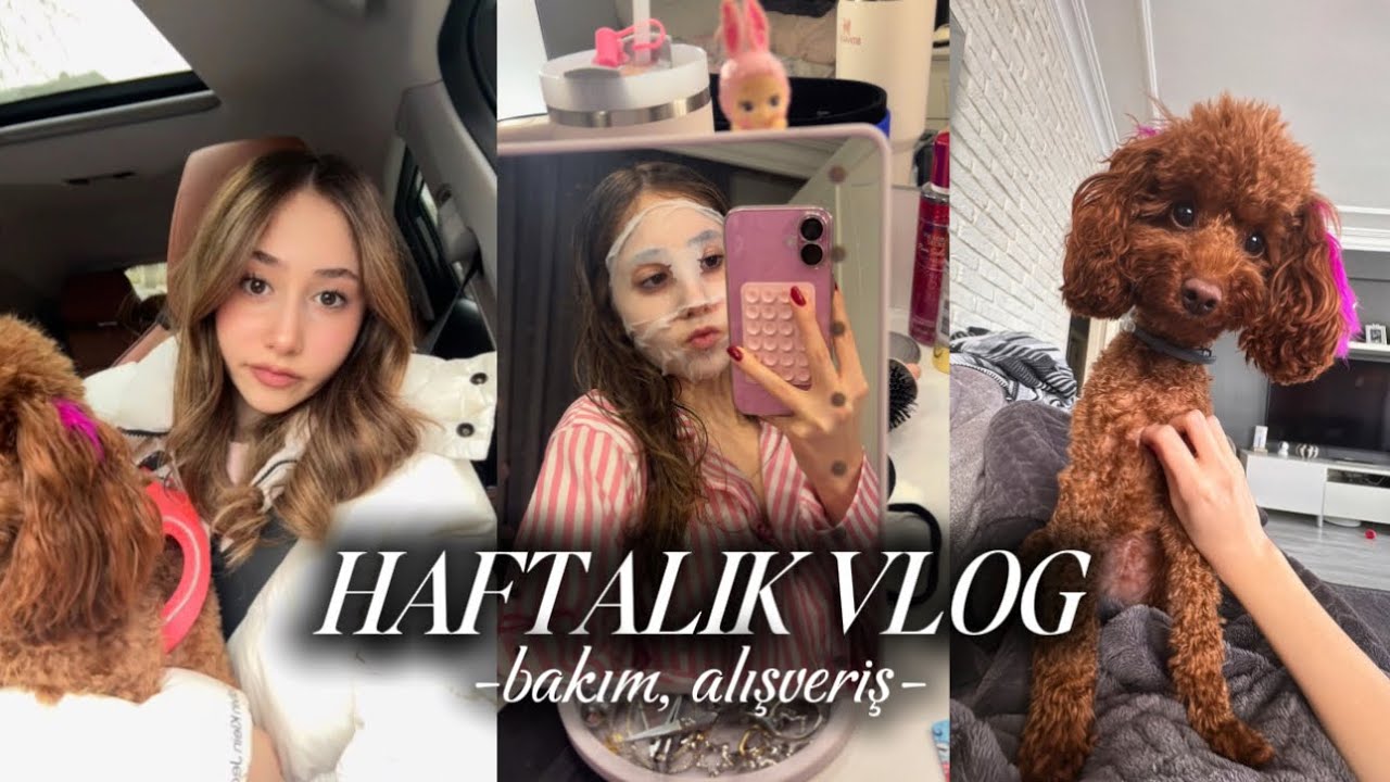 HAFTALIK VLOG!💓| alışveriş, bakım…| Simaliskoo
