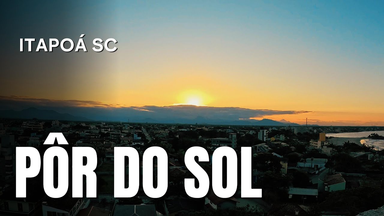 [PÕR DO SOL NO PARAISO] #recvlogs #itapoá #drone #itapoásc  #praia #gopro #europa #vlog