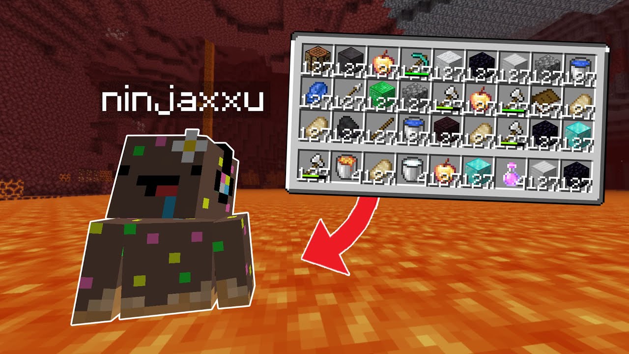 Minecraft mais quand je meurt mon stuff se Multiplie..
