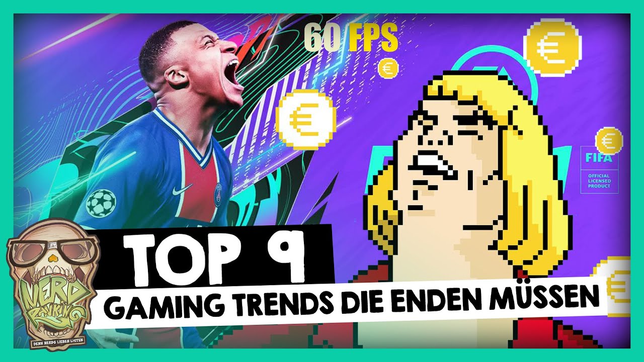 Top 9: GAMING TRENDS die endlich enden müssen! #NerdRanking