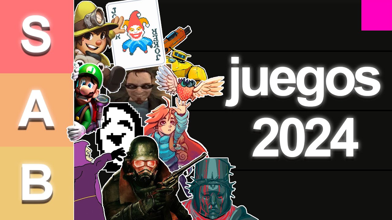 Resumen y ranking de juegos completados en 2024: La tierlist más irrelevante de internet 🗣🔥