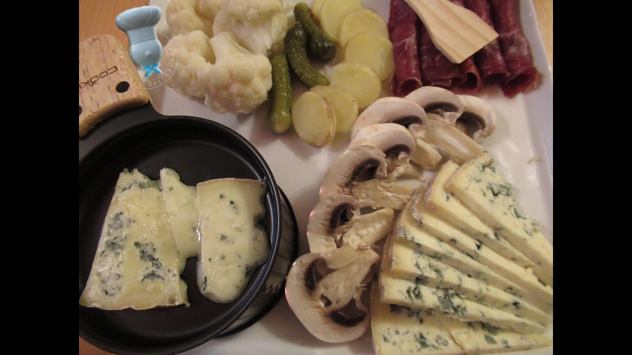 Recette de raclette au Bleu de Gex
